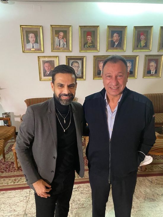 أمير طعيمة يوجه الشكر للخطيب بعد زيارته للنادي الأهلي