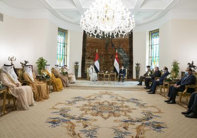  السيسي يرحب انضمام الإمارات لمنتدى غاز شرق المتوسط 