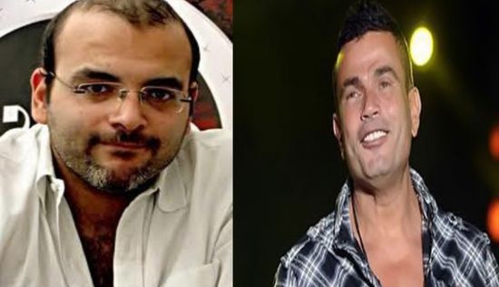بسبب تحدي أغنية "محسود".. أيمن بهجت قمر يمازح عمرو دياب