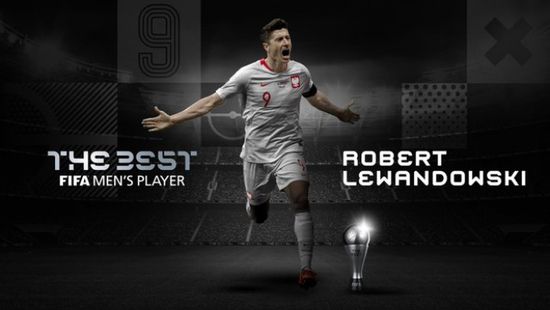 ليفاندوفسكي أفضل لاعب في العالم لعام 2020