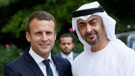  بن زايد: تمنياتنا بالشفاء العاجل للصديق إيمانويل ماكرون بعد إصابته بكورونا 