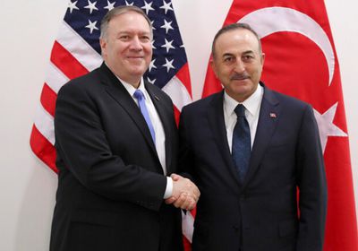 بومبيو ناقش مع نظيره التركي "عقوبات الصواريخ الروسية"