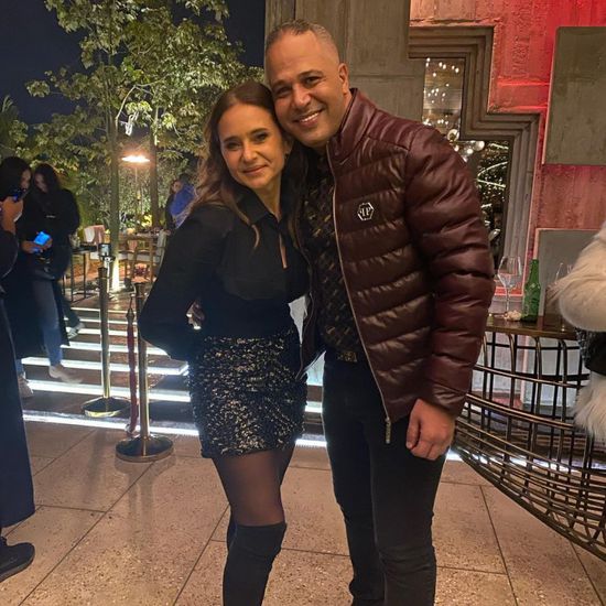 مصطفى درويش يهنئ نيللي كريم بعيد ميلادها