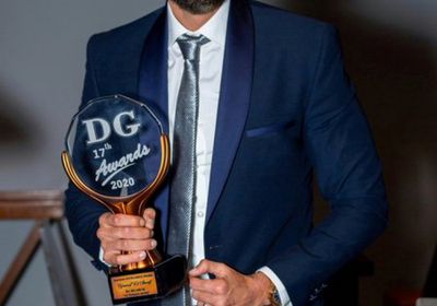 يوسف الشريف يشكر جمهوره بعد جائزته في حفل "دير جيست"