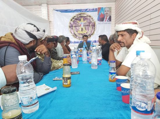 انتقالي الصعيد بشبوة يبحث آخر المستجدات في المديرية