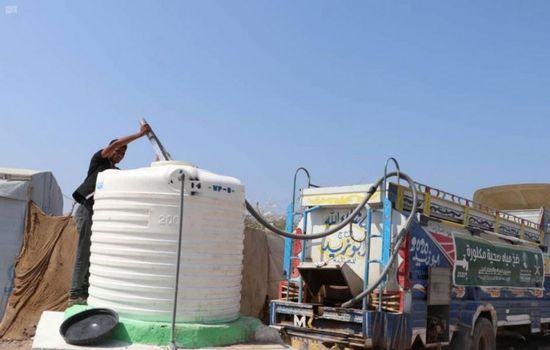 بضخ 776 ألف لتر.. "سلمان للإغاثة" يواصل مشروع المياه في الخوخة