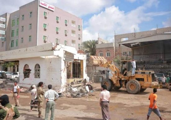 تواصل حملة إزالة العشوائيات من شوارع دار سعد