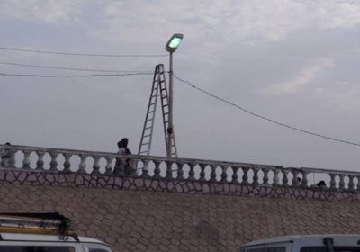 مشروع لإنارة شوارع بويش في المكلا