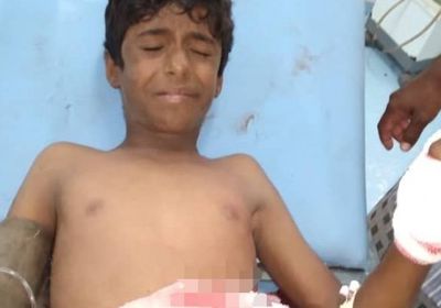 انفجار مقذوف حوثي في مراهق بالتحيتا