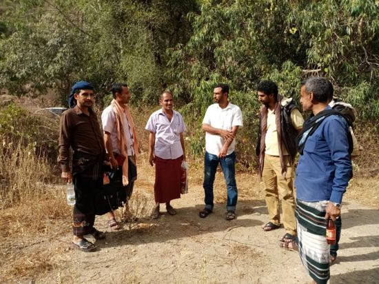 إعادة تأهيل بئر منطقة مسك بردفان