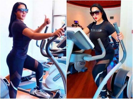 سمية الخشاب تمارس التمارين الرياضية في أحدث ظهور لها (فيديو)