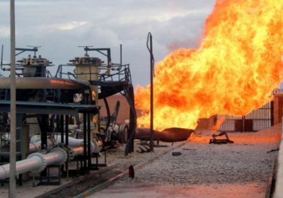 مصر.. مجهولون يفجّرون خط الغاز الرئيسي بالعريش