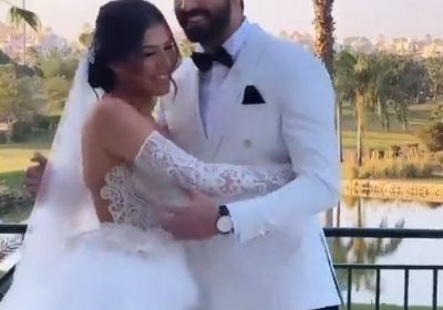 حازم إيهاب يحتفل بزفافه (فيديو وصور)