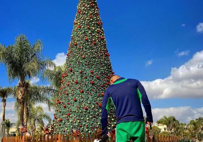 لأول مرة.. محمد إمام مع ابنته خديجة احتفالًا بالكريسماس