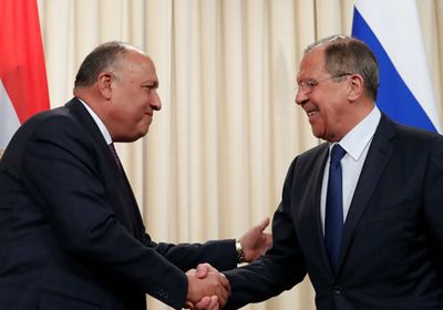  وزير الخارجية المصري ونظيره الروسي يبحثان القضايا والملفات الإقليمية المشتركة