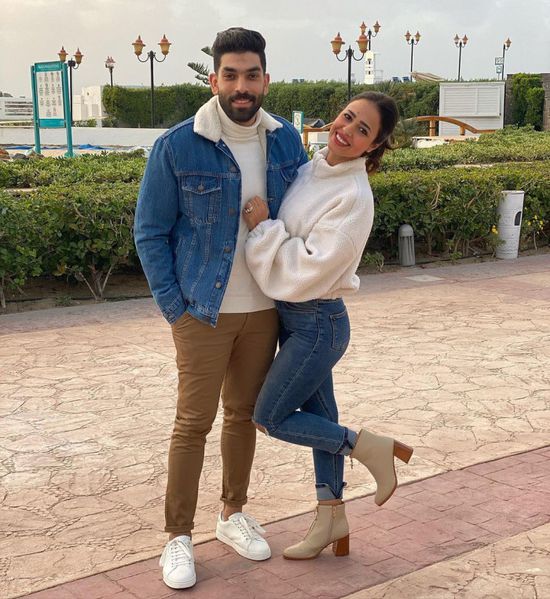 بالفيديو.. رنا سماحة تغني مع زوجها سامر أبو طالب "باب الجمال"