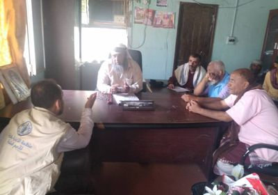 مزارعو ردفان يتلقون منحا عينية من منظمات دولية