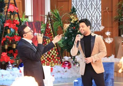 صابر الرباعي وأحمد جمال يحتفلان برأس السنة بهذه الطريقة (فيديو)