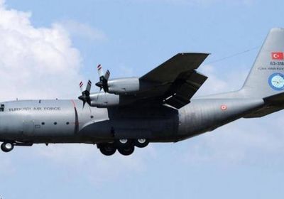 هبوط طائرتي شحن عسكري قادمتين من تركيا في قاعدة الوطية بليبيا