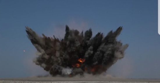 تفجير 4 أطنان من الألغام الحوثية في الحديدة
