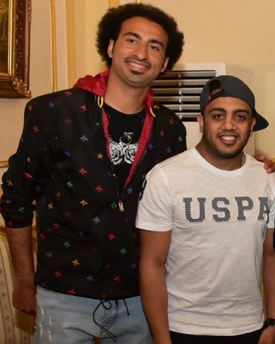 علي ربيع يهنئ أوس أوس بعيد ميلاده