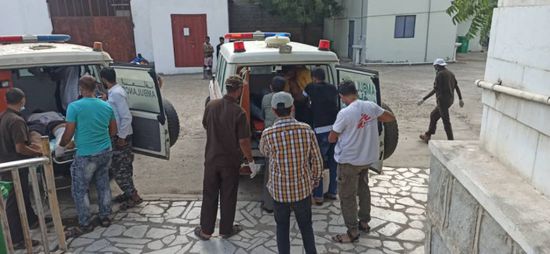 17 جريحا في تفجير مطار عدن يصلون إلى "أطباء بلا حدود"