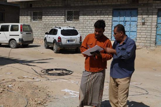 تواصل أعمال تعزيز كفاءة شبكة الكهرباء بمنطقة فوة