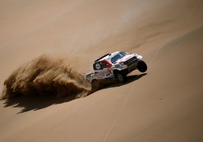 ناصر العطية يبدأ مغامرته في رالي دكار