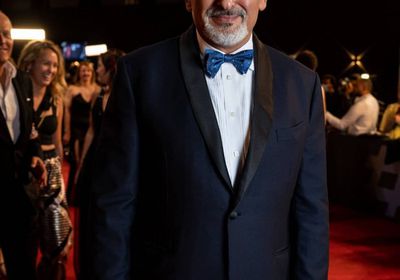 بعد دفنه.. جمال سليمان يودع صديقه حاتم علي