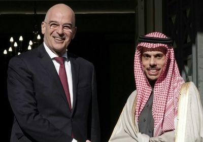  وزيرا خارجية السعودية واليونان يبحثان العلاقات الثنائية