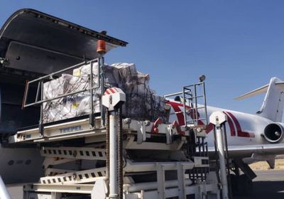 وصول أدوية لعلاج الملاريا إلى  مطار صنعاء