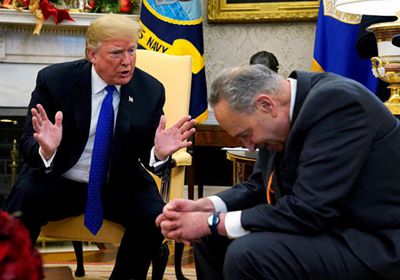 تشاك شومر: هجوم الأربعاء تحريض من ترامب