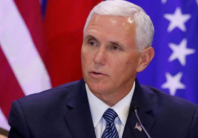 &rlm;"بنس" يدين أعمال العنف والشغب التي استهدفت الكونجرس