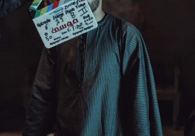 محمد رمضان بالجلباب الصعيدي في صورة جديدة من كواليس "موسى"