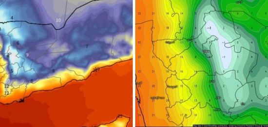 موجة انخفاض بدرجات الحرارة في وادي حضرموت