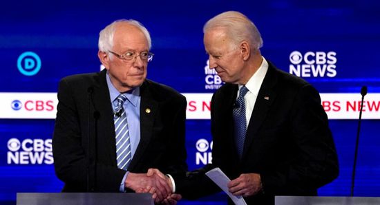 ساندرز يؤيد دعوة بايدن لمساعدة الأمريكيين المتضررين من كورونا