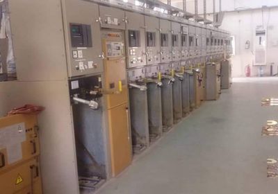 أعمال صيانة في محطة بلوك 80 التحويلية بعدن