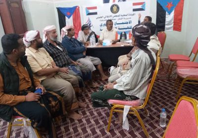 "تنفيذية انتقالي القطن" تطلع على تقارير الجولات الميدانية