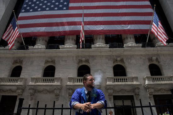  انخفاض تداول سوق الأسهم الأمريكية عند الإغلاق