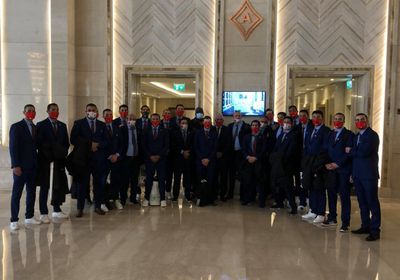وصول منتخب المغرب للعاصمة الإدارية استعدادا لمونديال اليد 2021