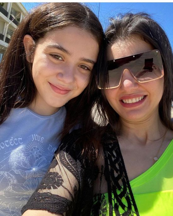 دينا فؤاد تحتفل بعيد ميلاد نجلتها وتوجه لها هذه الرسالة (صور)