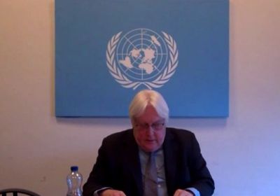 غريفيث أمام مجلس الأمن: قصف عدن يرقى لجريمة حرب