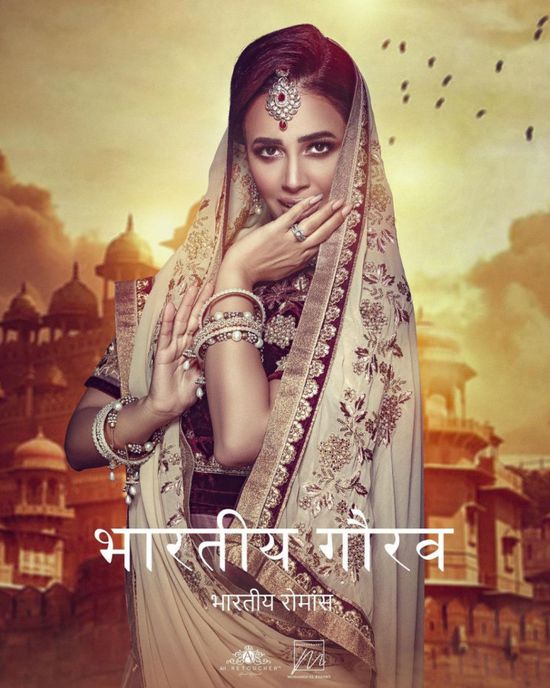 بالزي الهندي.. رنا سماحة وسامر أبو طلب يخضعان لجلسة تصوير جديدة