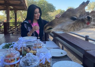 سمية الخشاب تشارك جمهورها بفيديو جديد خلال رحلتها في الإمارات