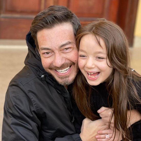 أحمد زاهر يحتفل بعيد ميلاد ابنته الصغرى "صور"