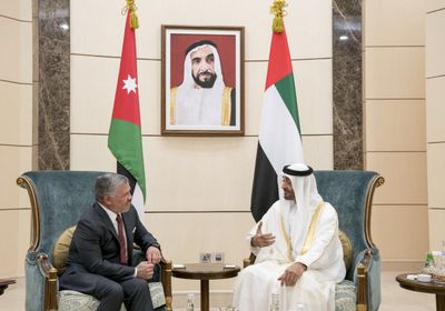 العاهل الأردني يتوجه إلى الإمارات ويلتقي بالشيخ محمد بن زايد