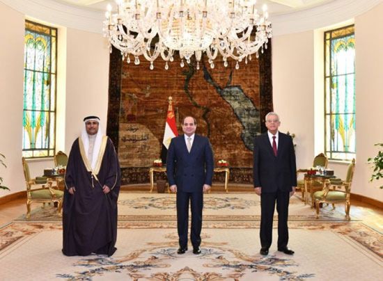 السيسي يؤكد دعم مصر الكامل للبرلمان العربي