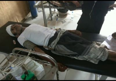 إصابة مسن في عدوان حوثي على الدريهمي