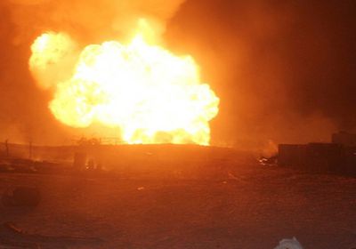 مصر.. انفجار خط غاز بشمال سيناء بعد استهدافه