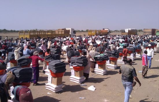 30 ألف مستفيد من مساعدات "الصليب الأحمر" ببيت الفقيه